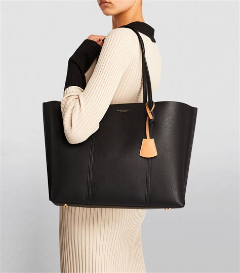 tory burch black tote bag